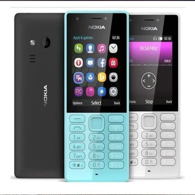 

mobile phone for Nokia 216 original refurbished unlocked GSM button cell phone