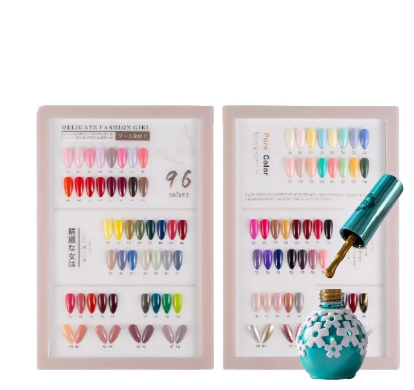 

manufacturing guangzhou duoyang oem arzue bulk gel nail polish in bulk, 96 colors