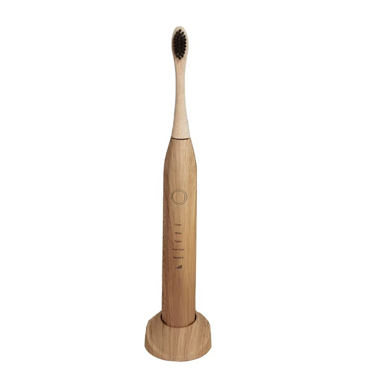 

Wholesale Eco Friendly Cheap Natural Bamboo Electrical Toothbrush Soft Bristle, Customized