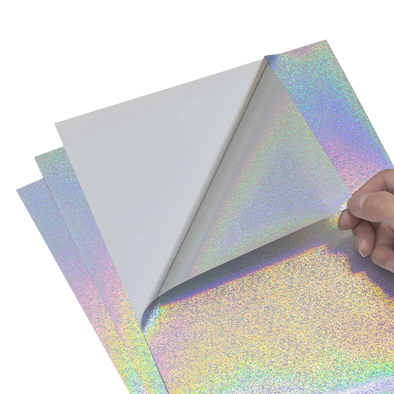 

E-pson VIP color Premium glossy Detail pattern holographic vinyl A4 Inkjet Printing Sticker