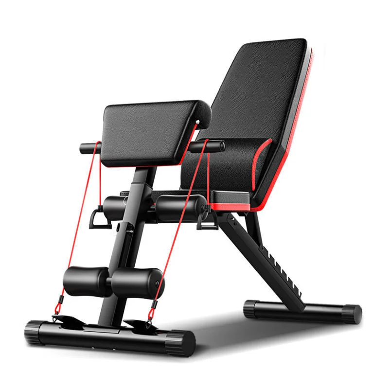 

2021 Hot sale Gym Equipment Ajustable Dumbbell Workout Bench, Black