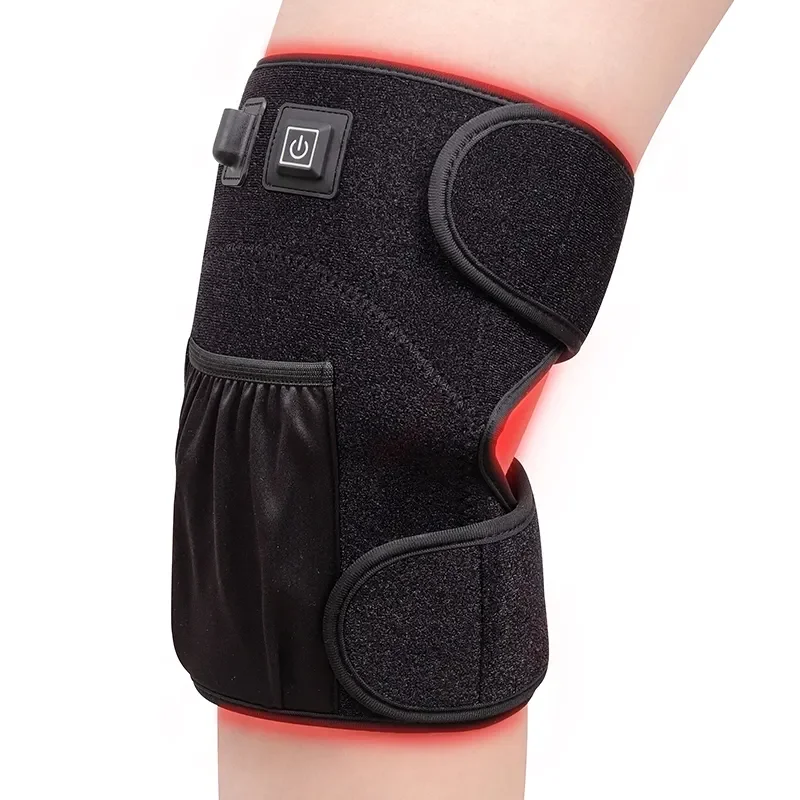 Light Treatment Knee Pad 660nm 850nm Knee Pain Relief Physical Therapy Device LED Red Infrared Light Belt