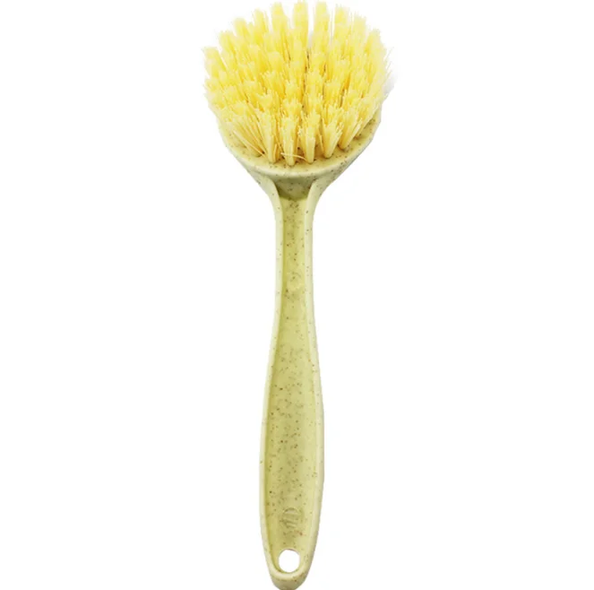 

Household kitchen long-handled pot brush cleaning brush does not hurt the hand to brush the pot