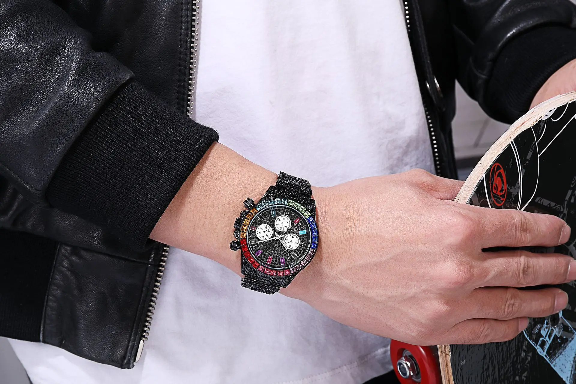 colorful diamond watches