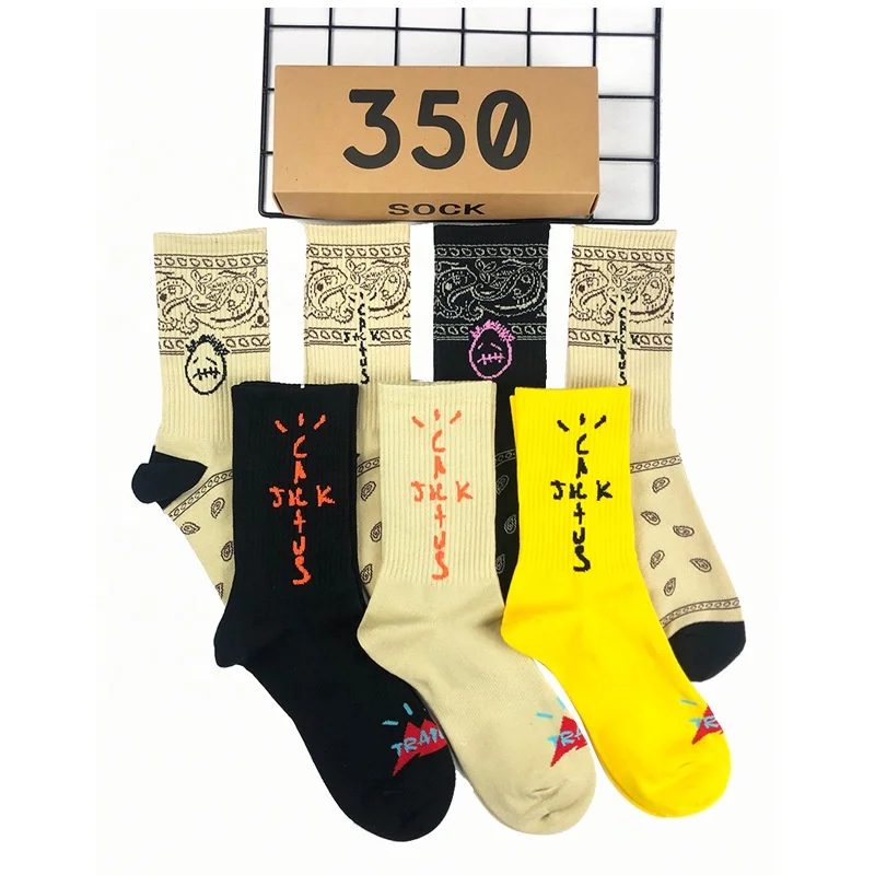 

Free shipping aj Travis shoes decoration basketball sock long Sport socks