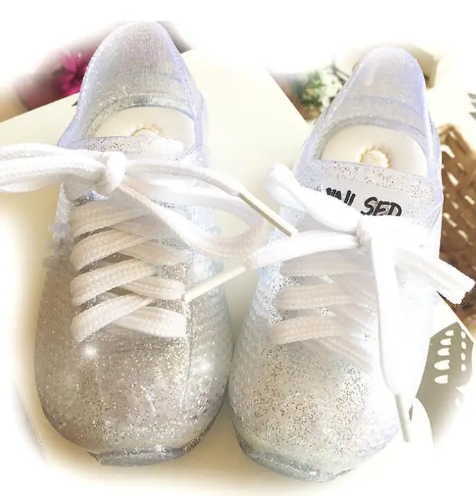 

2020091468 Small Girl Jelly Sport Shoe with shoelaces