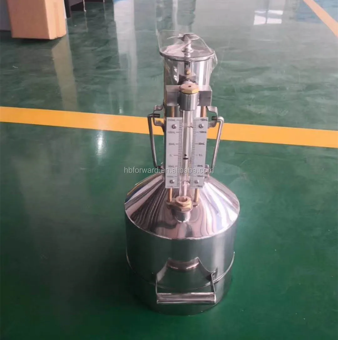 Hot Sales Fuel Measuring Can Calibrated Stainless Steel Fuel Measuring