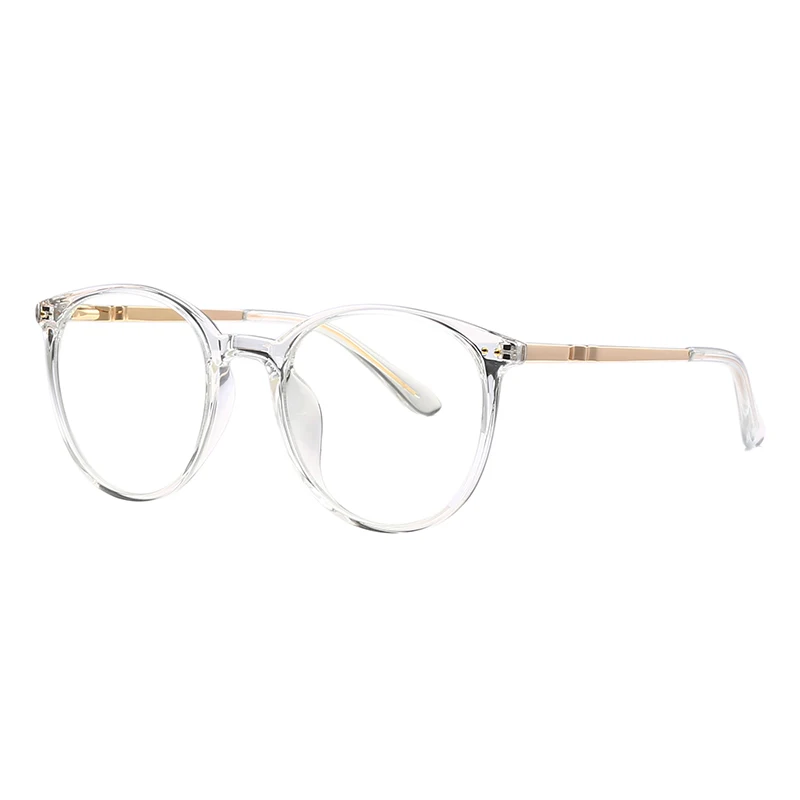 

Frame Optical Custom Shot Logo Women Transparent Eyewear Clear Glasses Frames, Shown