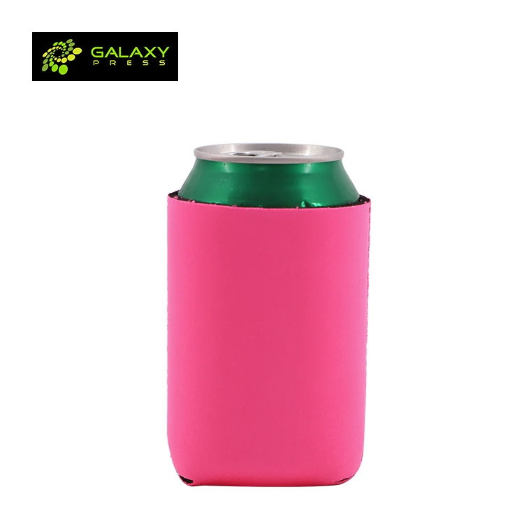 

Sublimation Blanks Neoprene Slip-On Can Cooler- Fits 12oz Can, White;neon pink;neon green