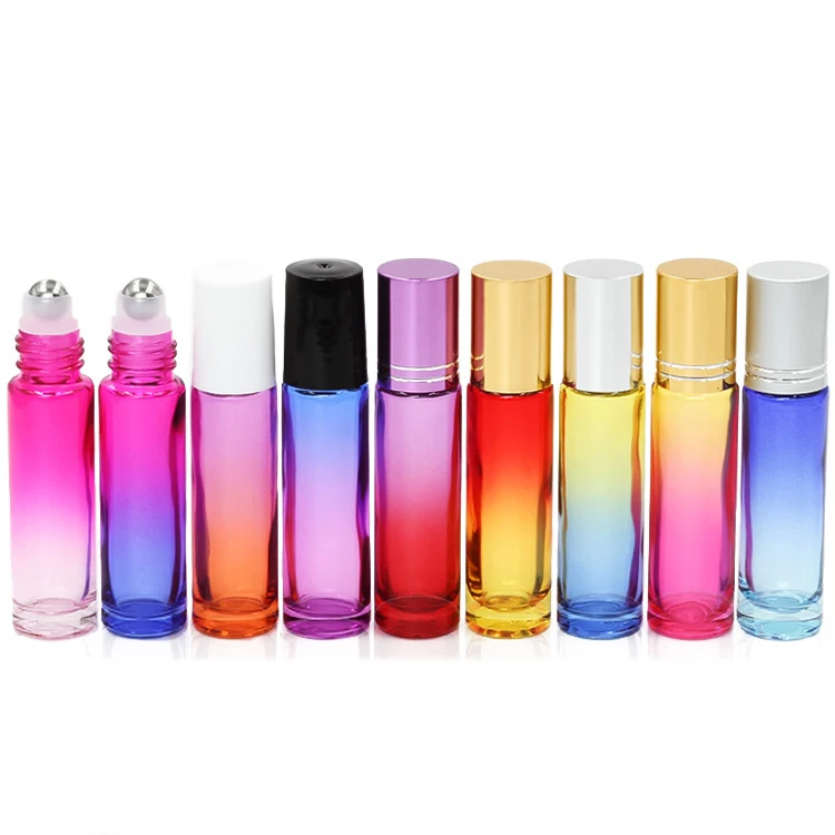 High Quality 10ml 10 Ml Essential Oil Roll On Glass Bottle Perfume Roll ...