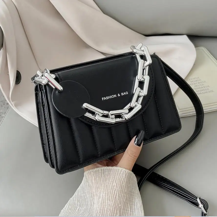 

2021 New designer handbags famous brands luxury chain purses handbags crossbody leather inspired handbag for women, 7 colors