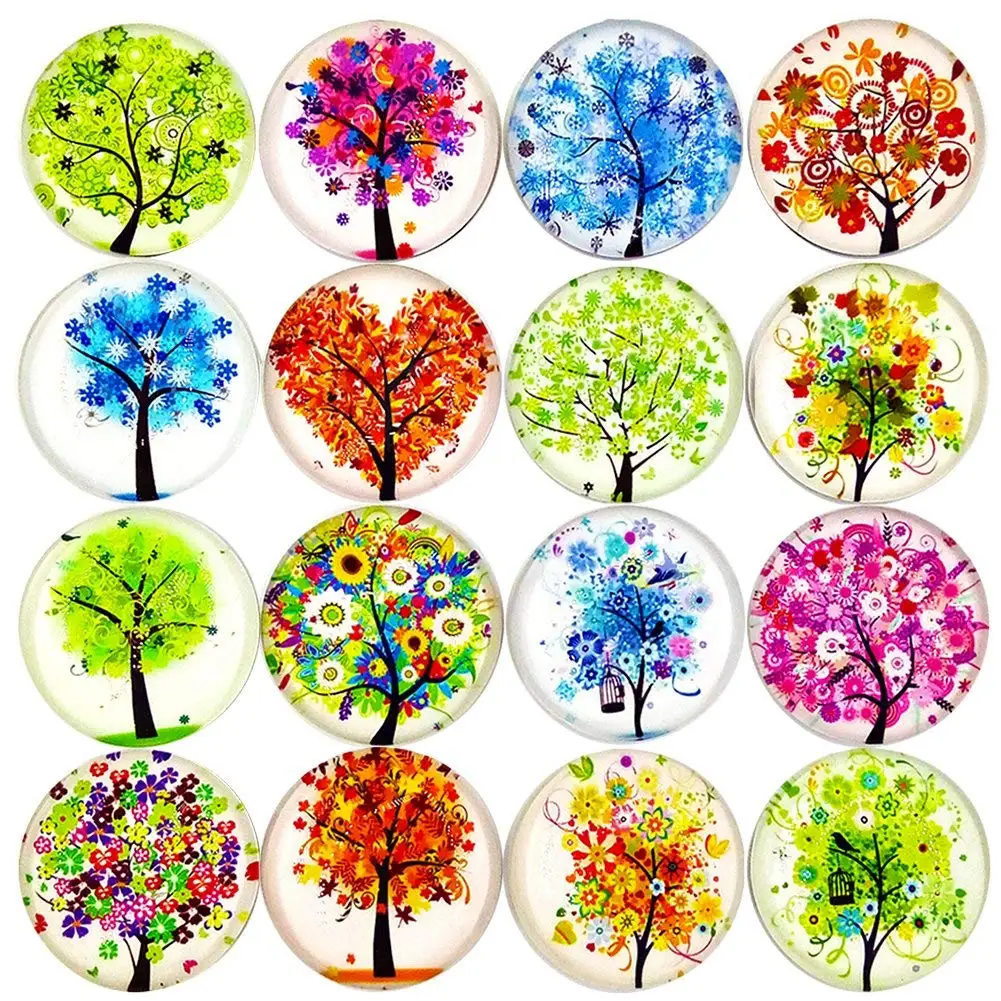 

OEM 30mm glass Fridge Magnet fridge magnet with strong magnet