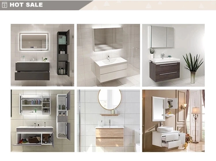 Factory direct wholesale Nordic bathroom vanity combination American floor bathroom sink washbasin  cabinet