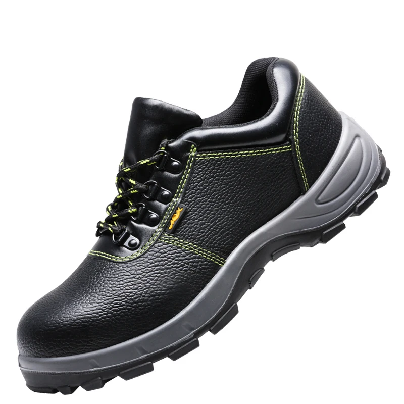 

Outdoor Steel Toe Work boots Safety Shoes From China, Black