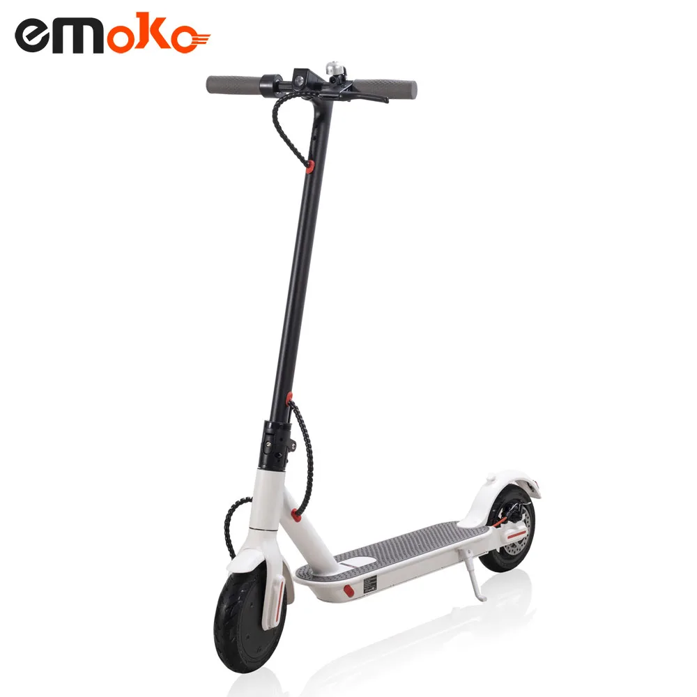 

Emoko Adult foldable electric scooter T4 2 wheel electric city scooter with Safety Lights