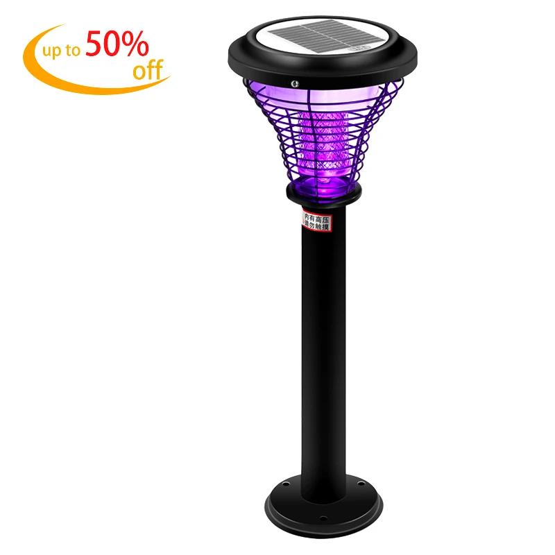 

High quality USB chargeable mosquito trap outdoor waterproof led mosquito repellant bulb Light control pest killer lamp