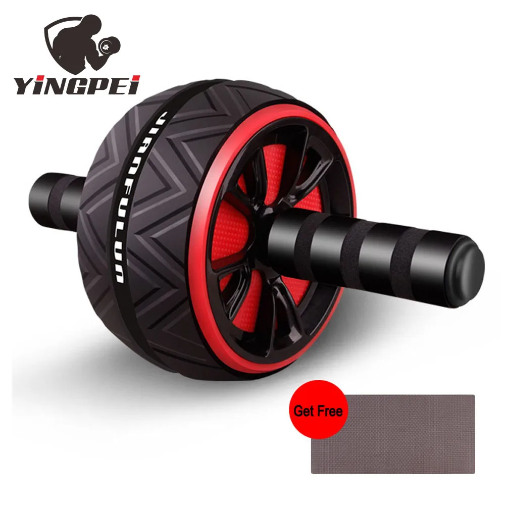 
Gym Trainer Fitness Equipment Muscle Exercise Men Body Building Abdominal Wheel  (1600050681732)