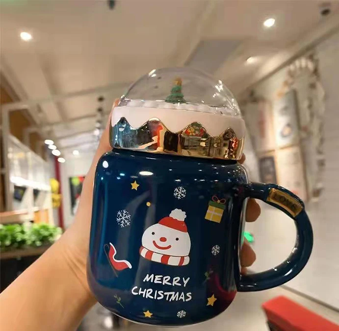 

Handmade Ceramic Measuring Mugs Cup For Christmas, Different color