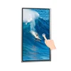 Direct factory 32" 43" 49" 55" 65" Multi touch 4K Wifi 4G network android windows os touch wall mounted digital signage LCD