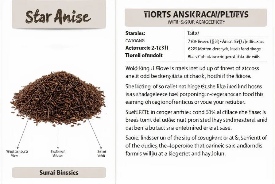 Star anise used in cooking various dishes including pho and baked goods