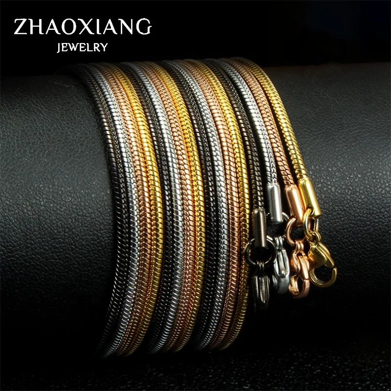 

Snake Chain Factory Price 316l Stainless Steel Jewelry Accessories Wholesale Hot Selling