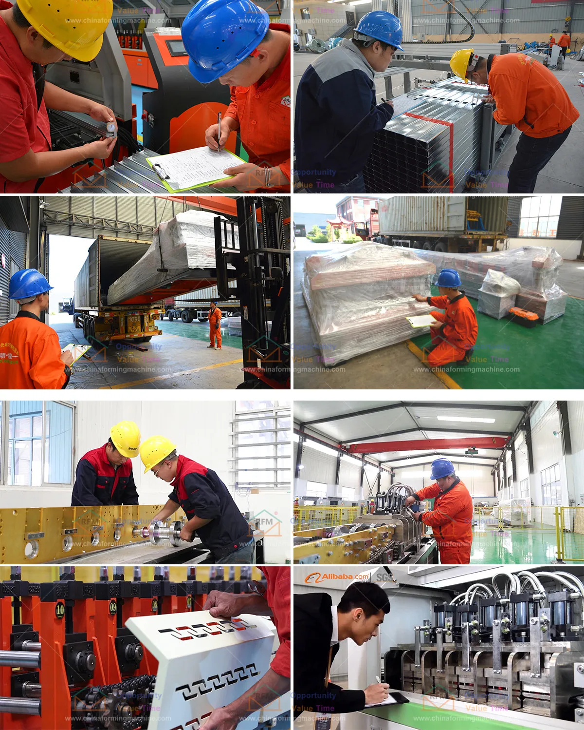 High Performance Corrugated Panel Zinc Aluminum Roofing Iron Sheets Roll Forming Making Machine
