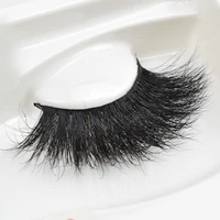 

27MM Mink lashes Full 3D Mink Eyelash volume lashes 5d siberian mink 25mm eyelashes