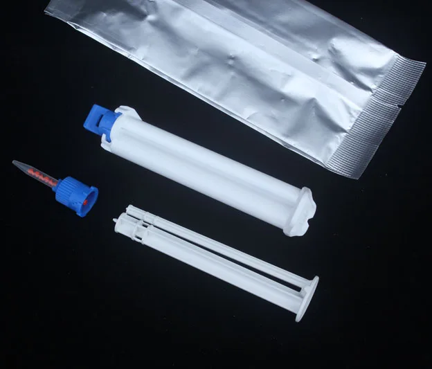

5 Pcs/pack 35% HP Dual Barrel Syringe Whitening Gel Double Teeth Whitening Syringe Gel for Dental Clinic, White