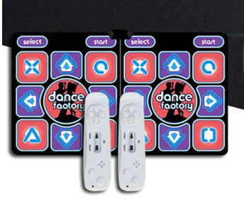 
8bit 16bit 32bit TV PC USB Game Dance Pad Yoga Sport Twin Dance Mats 