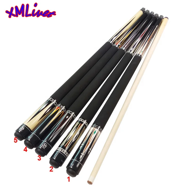 

xmlivet New Maple Wood 13mm Billiards Pool Cue Stick QN series 1/2 center Split Nine-Ball Arm Cue Billiard Accessories China, Like the picture show