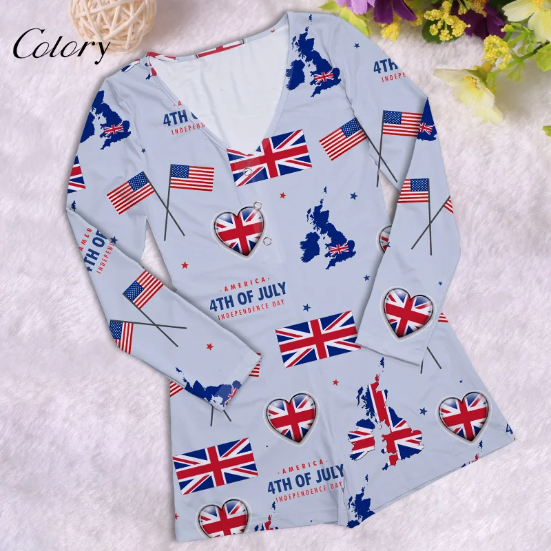 

Colory Skirt Jumpsuit Footed Onesie Print Packing Paper, Picture shows