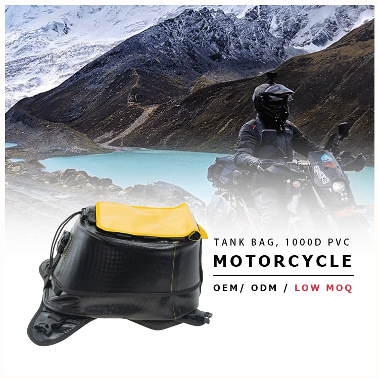 motorcycle tank bolsa backpack