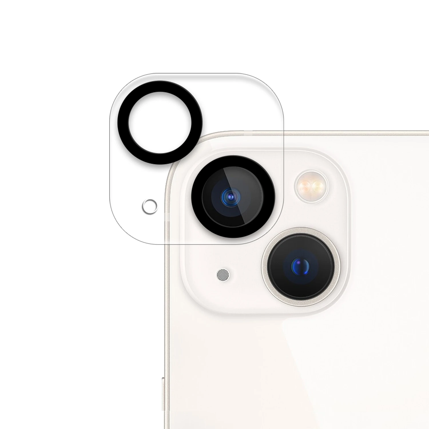 

Mobile Phone Glass Camera Lens Screen Protectors for iPhone 13 Series Black Circle Camera lens Protector