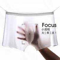 

Good Quality Boxer Oem Manufacturing Underwear Seamless Panty Custom Brand Men's Sexy Brief