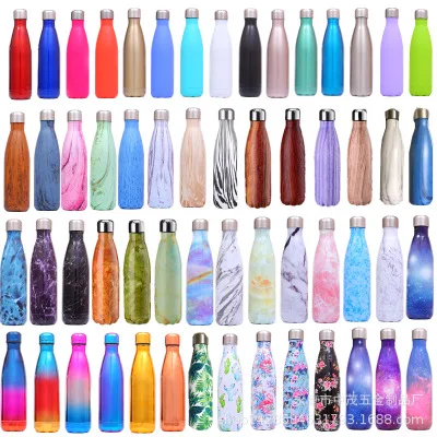 

Flypeak 500ml New design High Quality Double Wall Insulated Vacuum Bottle stainless steel sport water bottle with custom logo, Customized color
