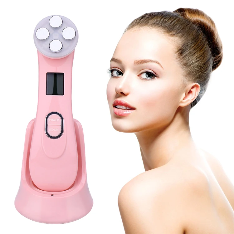 

High quality personal household radiofrequency facials with phototherapeutic effects