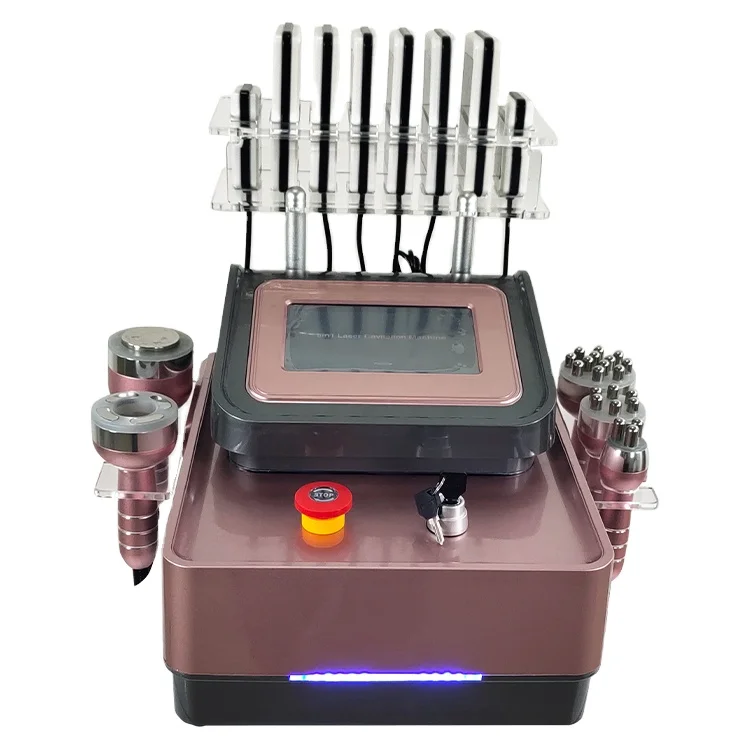 

hot 40khz ultrasonic cavitation vacuum massage bipolar rf fast slimming machine
