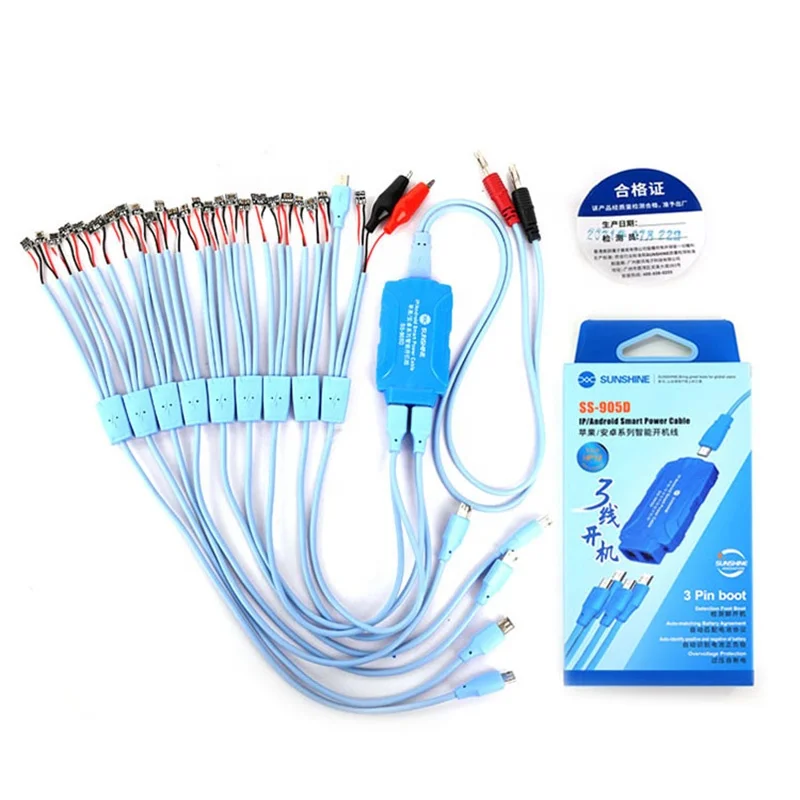 

Sunshine Smart Boot Cable Support Android For Iphone 5-12 Pro Max Smart Start Line