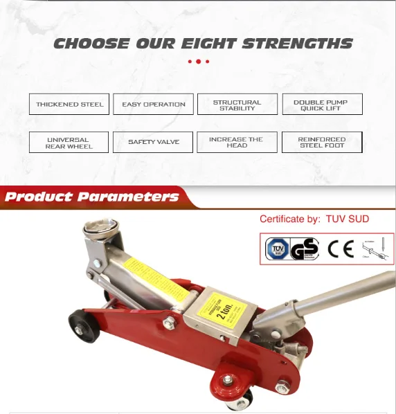 Mini 2 Ton Lightest Team Mechanix Floor Jack For Cars Buy One Pump Floor