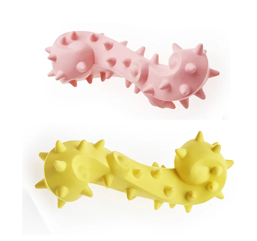 

New Style Pet Teeth Grinding Toy Tooth Cleaning Chewing Toy Durable Bone Shaped Smart Dog Toy