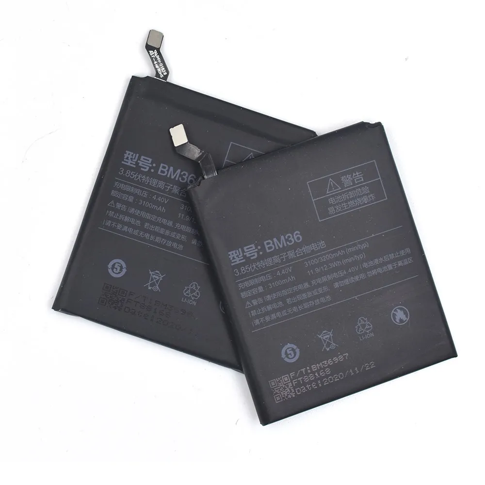 

3200mAh Original capacity BM36 Battery For XiaomiMi 5s Mi5s M5s Battery