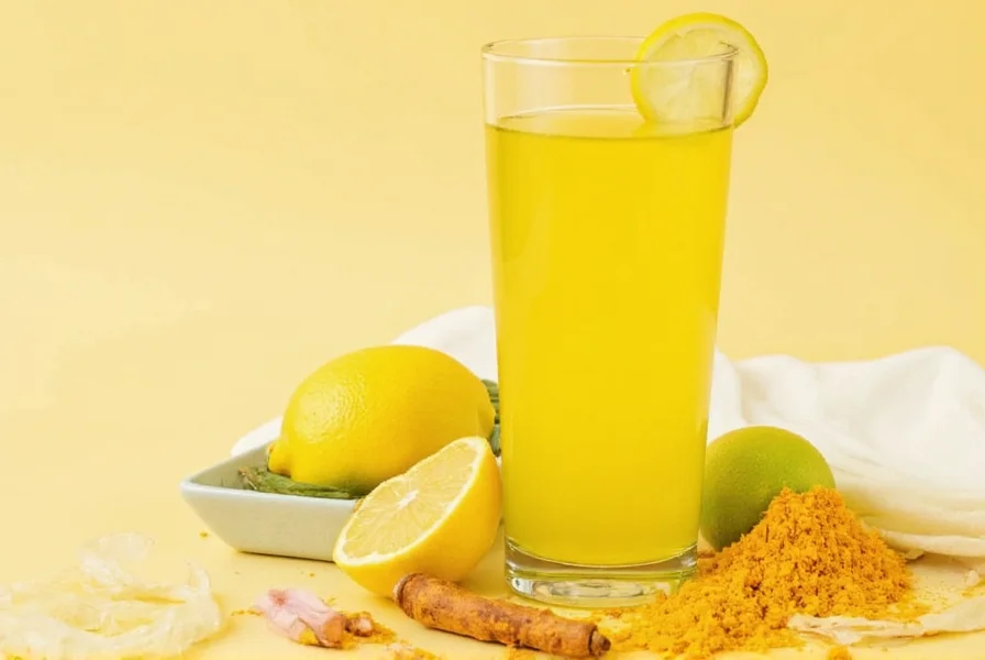 Turmeric and Lemon Water: Benefits, Science & Preparation