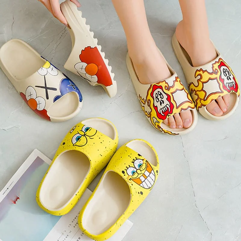 

Wholesale Designer Slippers 2021 Fashion Soft Colorful Yezzy Slides Unisex Custom Color Yezzy Slippers, Colorful or custom
