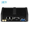 fanless industrial mini pc celeron J1900 Quad Core 2.00GHz 2*LAN 2*COM Mini Computer with 3*USB2.0 Wifi VGA desktop computer