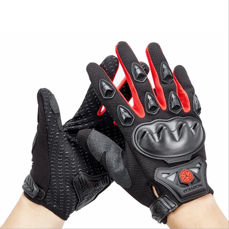 

Breathable Winter Bike Gloves Motorbike Riding Gloves Touch Screen Gloves for Motorcycle, Red/green/black/blue