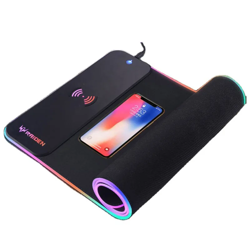 

Mousepads Led Wireless Charger Leather Extended Xxl Gamer Custom Logo Printed Customised Gaming Large Rgb Mouse Pad