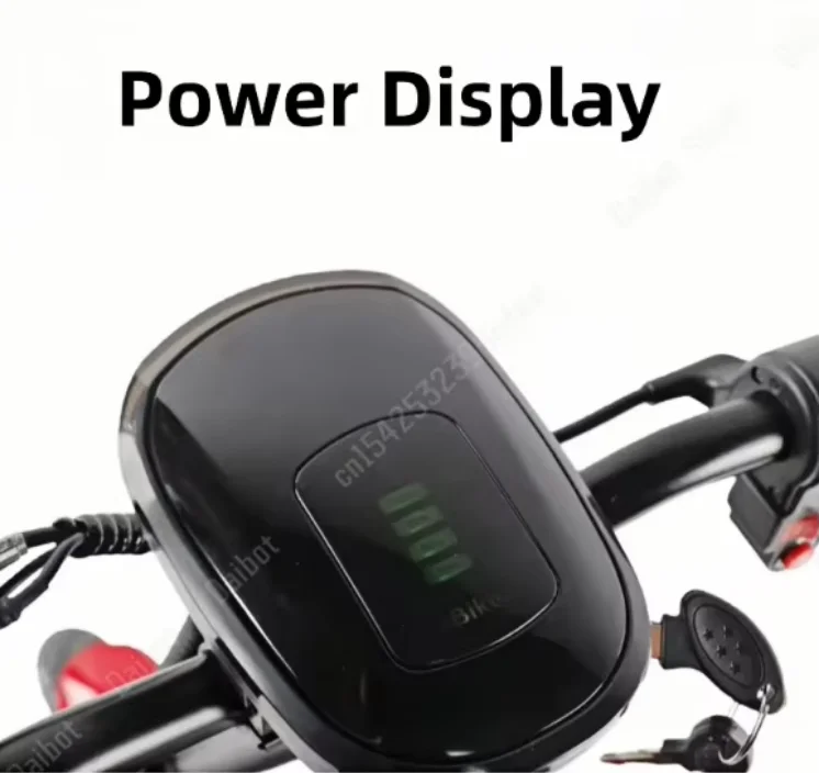 250W*2 36V Lightweight Foldable Mobility Scooter Electric Tricycle for Elderly Removable Battery Dual Motor 35-40km Range