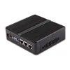 Intel J1900 fanless portable mini pc with dual lan 1com DC power TF /SIM card slot