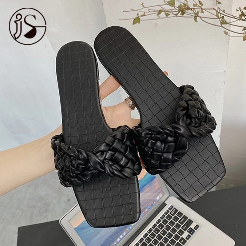 

Candy-colored slippers with low heel Design for comfort and wear - resistant slippers Hot sell design ladies slippers, Picture