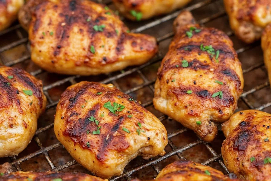 Montreal chicken marinade ingredients on a table